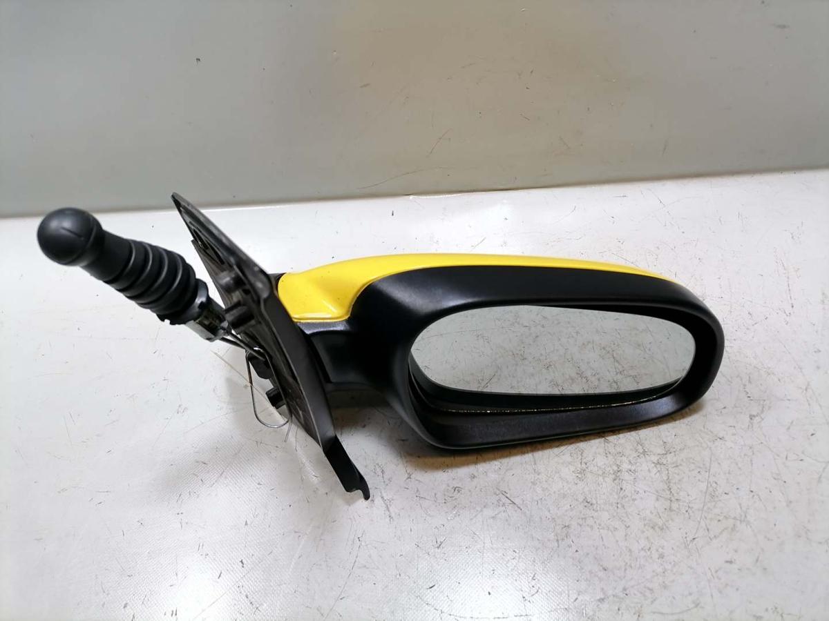 VW Fox original Au&szlig;enspiegel rechts LY1C Sonnengelb manuell verstellbar Bj.2006